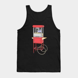 Popcorn machine cart Tank Top